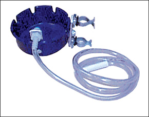 Clip-On Ashtray with Remote Tube